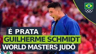 WORLD MASTERS DE JUDO - Guilherme Schimidt (81Kg) faz final contra belga Mathias Casse e é prata