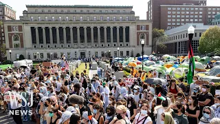 Columbia Suspends Students As Pro-Palestinian Encampment Remains Past Deadline | WSJ News