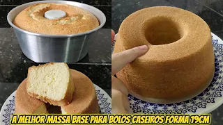 A MELHOR MASSA BASE PARA BOLOS CASEIROS | BOLO DE FARINHA DE TRIGO | SABRINA SANTOS