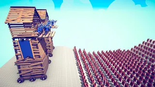 2x TOWER vs 100x EVERY UNIT 🗼🗼🗼 | Totally Accurate Battle Simulator TABS