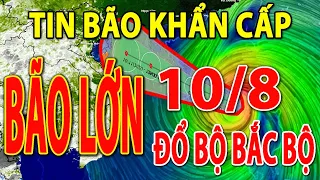 Dự báo thời tiết hôm nay ngày mai  10/8 | Tin Bão | Dự báo thời tiết 3 ngày tới #thờitiết