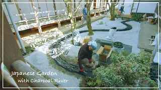 (Pro.60) Japanese Garden with Charcoal River at Honenin temple (created by Marc Peter Keane )