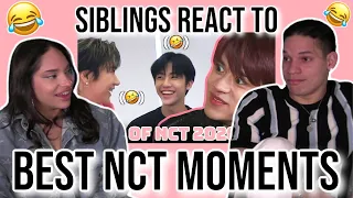Siblings react NCT's funniest moments of 2020 | REACTION 🍌🥛