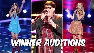ALL WINNERS Auditions Seasons 1-10 | The Voice USA- Ep 11