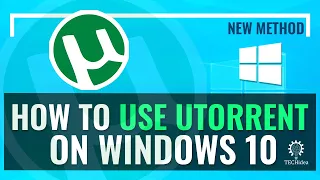 How to Use uTorrent on Windows 10 2024 [New Method]