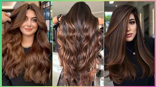 IMPRESSIVE CHOCOLATE BROWN HAIR COLOR IDEAS - COLOR DE PELO MARRÓN CHOCOLATE