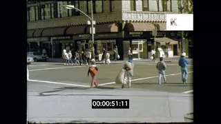 1980s Downtown Los Angeles Street Scenes, 35mm