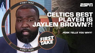 JAYLEN BROWN IS THE BEST ON THE CELTICS 🗣️  - Perk on his Game 2 STATEMENT | First Take