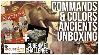 Commands & Colors: Ancients (7th) Unboxing & Cube4Me Review | GMT Games | Wargame Historical Game