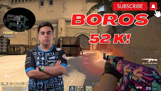 BOROS 52Kills FACEIT Ranked POV (mirage) 2022/10/11