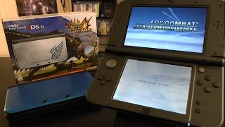 NEW 3DS XL Unboxing & Review (Monster Hunter 4 Edition)