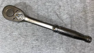Snap-On L-710 Ratchet From 1960 TOTAL TEARDOWN 1/2” Drive