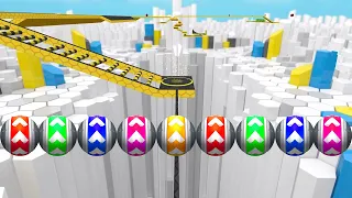 GYRO BALLS - All Levels NEW UPDATE Gameplay Android, iOS #1096 GyroSphere Trials