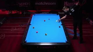 Judd trump first ever jump shot at us open