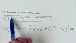 Heck reaction example