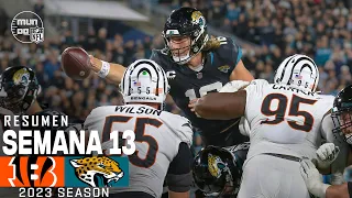 Cincinnati Bengals vs. Jacksonville Jaguars | Semana 13 NFL 2023 | NFL Highlights Resumen en español