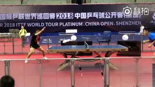 Zhang jike started training in shenzen open part 2