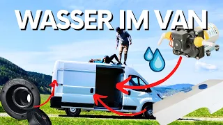 Wasser im Van! TIPPS für Wassertank 💧 Dusche 🚿 Pumpe und mehr!