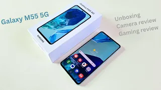 Samsung Galaxy M55 5G Unboxing and Review | 120Hz SuperAMOLED+ | 50MP OIS Camera