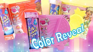 Compilation - Pineapple Strawberry Watermelon Barbie Color Reveal Foam