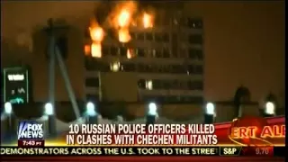 10 Russian Police Officers Killed In Clashes With Chechen Militants - America's Newsroom