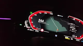 BMW 530e  ( 252hp) Acceleration Topspeed  0-250km/h