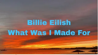 Billie Eilish-What Was I Made For? (Lyrics)