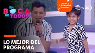 En Boca de Todos: Lucas, el hijo de Erick Elera y Allison Pastor, se robó el show con tremendo baile