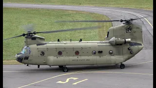 🔥 Boeing CH-47F Chinook | US Army 🔥 Startup, Taxi and Takeoff 🎉 Happy New Year 🎉