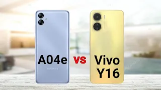 Samsung Galaxy A04e vs Vivo Y16