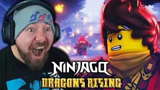 KAI IS THE FIRST TO SUCCEED!!! Ninjago Dragons Rising Season 2 Episode 7 REACTION