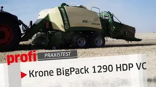 Krone BigPack 1290 HDP VC im Großballenpressen-Vergleichstest (5/7) | profi #Praxistest