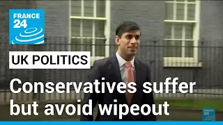 Ruling UK Conservatives suffer vote routs but avoid wipeout • FRANCE 24 English