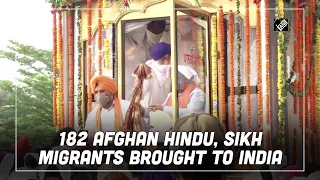 182 Afghan Hindu, Sikh migrants brought to India