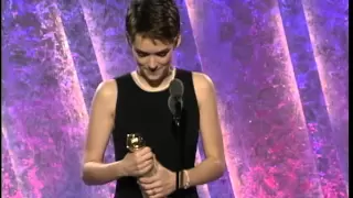 Golden Globes 1994 Winona Ryder Best Supporting Actress in a Motion Picture