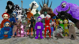 ALL SLENDYTUBBIES FAMILY in Garry's Mod!