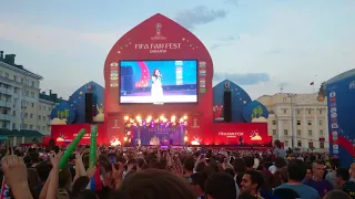 FIFA FAN FEST Концерт в Саранске. Мальбэк и Сюзанна - Гипнозы