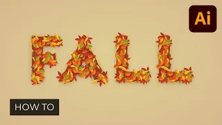 How to Create a Fall Text Effect in Illustrator