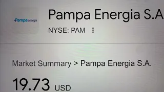 🔴 Pampa Energia S.A. PAM Stock Trading Facts 🔴