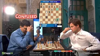 GO VISHY ‼️ Viswanathan Anand vs Magnus Carlsen | Casablanca Chess 2024