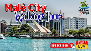 Exploring Malé City | Malé City Walking Tour | Malé ✅ Capital of Maldives (Maldives Vlog - 05)