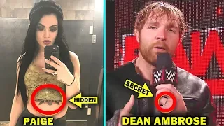 10 Hidden Tattoos of WWE Wrestlers - Dean Ambrose, Paige & more