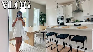 VLOG 74| Decorating my new house + Kitchen decor + Dinning room decor+ getting it together