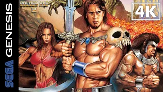 Golden Axe III (Genesis) Playthrough [4K]