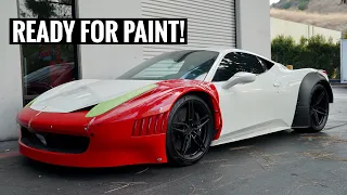 Completed Ferrari GT3 458 Widebody!