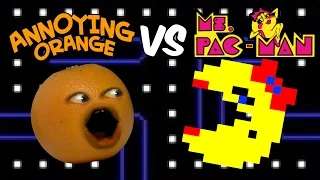 Annoying Orange vs Ms. Pac-Man