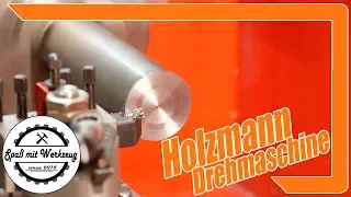 Holzmann Drehmaschine ED400FD 🛠 Stahl, Alu, Edelstahl Drehen 🛠