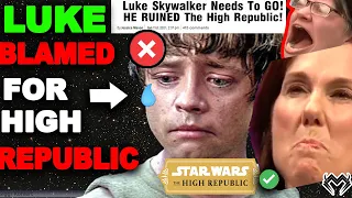 Luke Skywalker BLAMED For LOW Star Wars High Republic Sales! Disney in PANIC MODE!