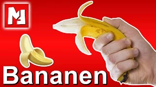 BANANEN RETTEN LEBEN!!! - 10 Fakten über Bananen