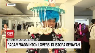 Ragam 'Badminton Lovers' di Istora Senayan